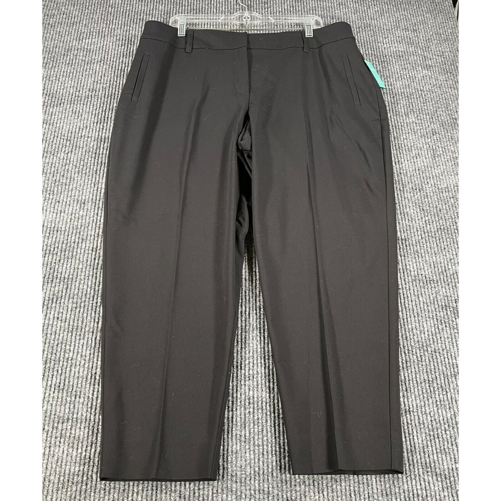 Maurices Pants Womens XL Extra Large Black Tapered High Rise New NWT Comfort